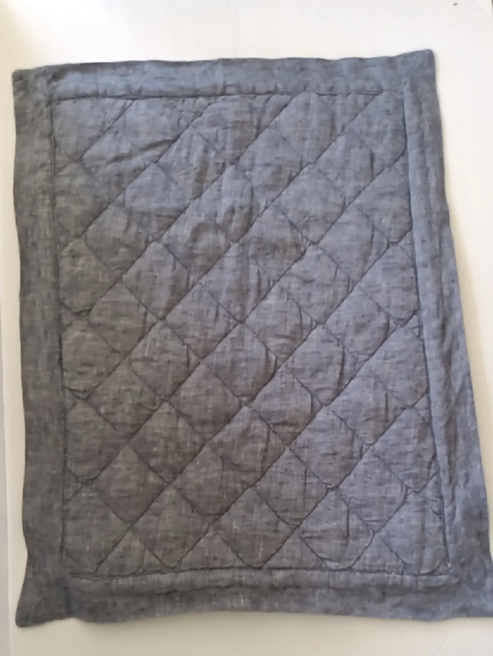 Pottery Barn Kids Linen Chambray Lumbar Pillow Cover 16